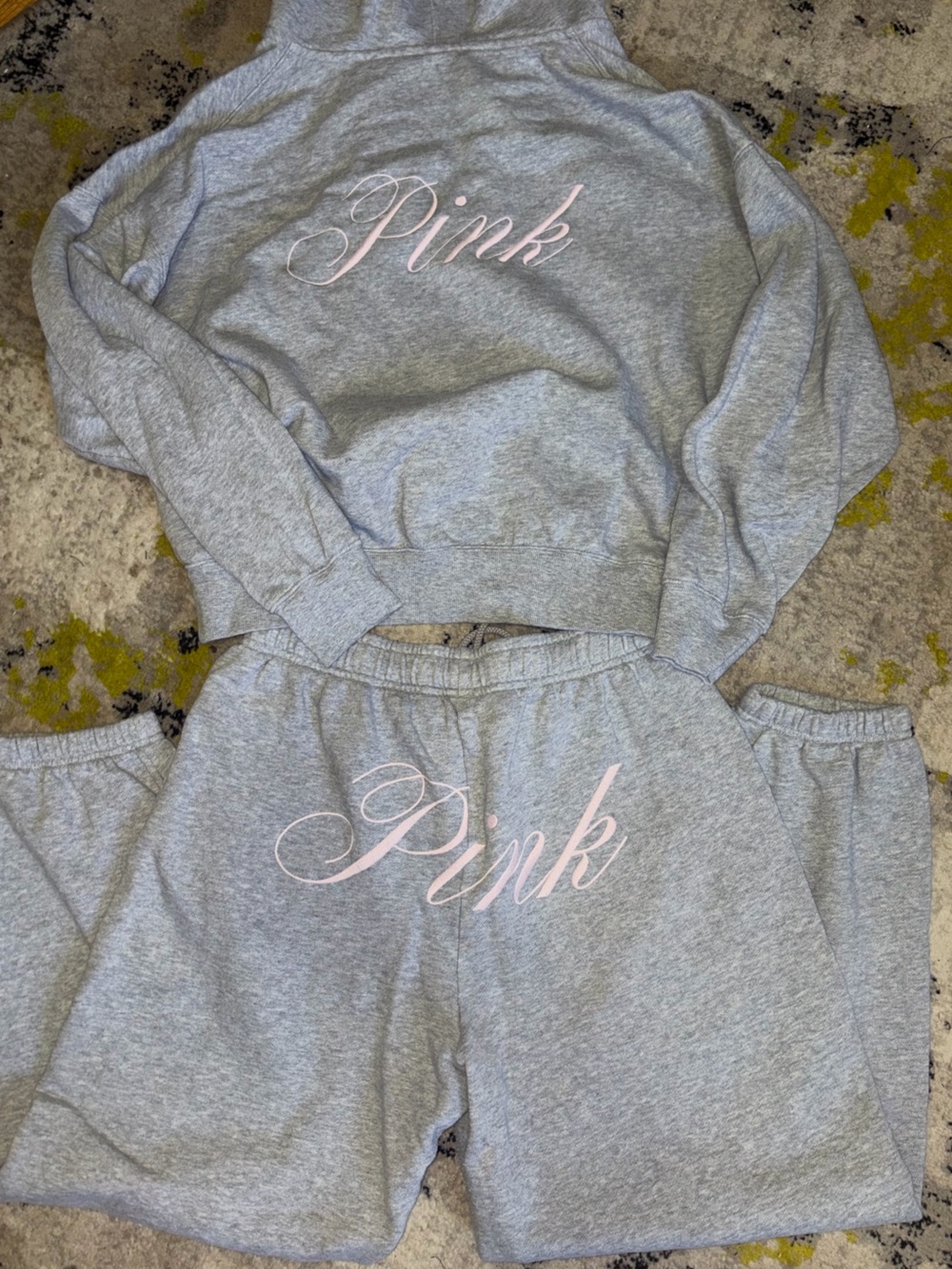 PINK Victoria's Secret Joggers & Hoodie Set